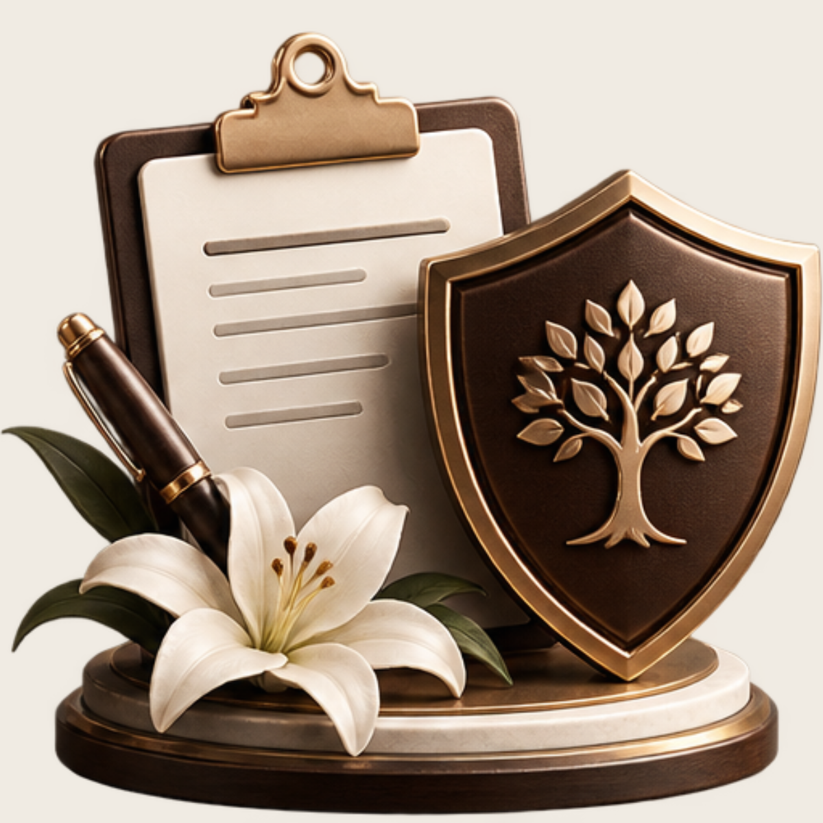 Animated image showing a visual representation of final expense insurance