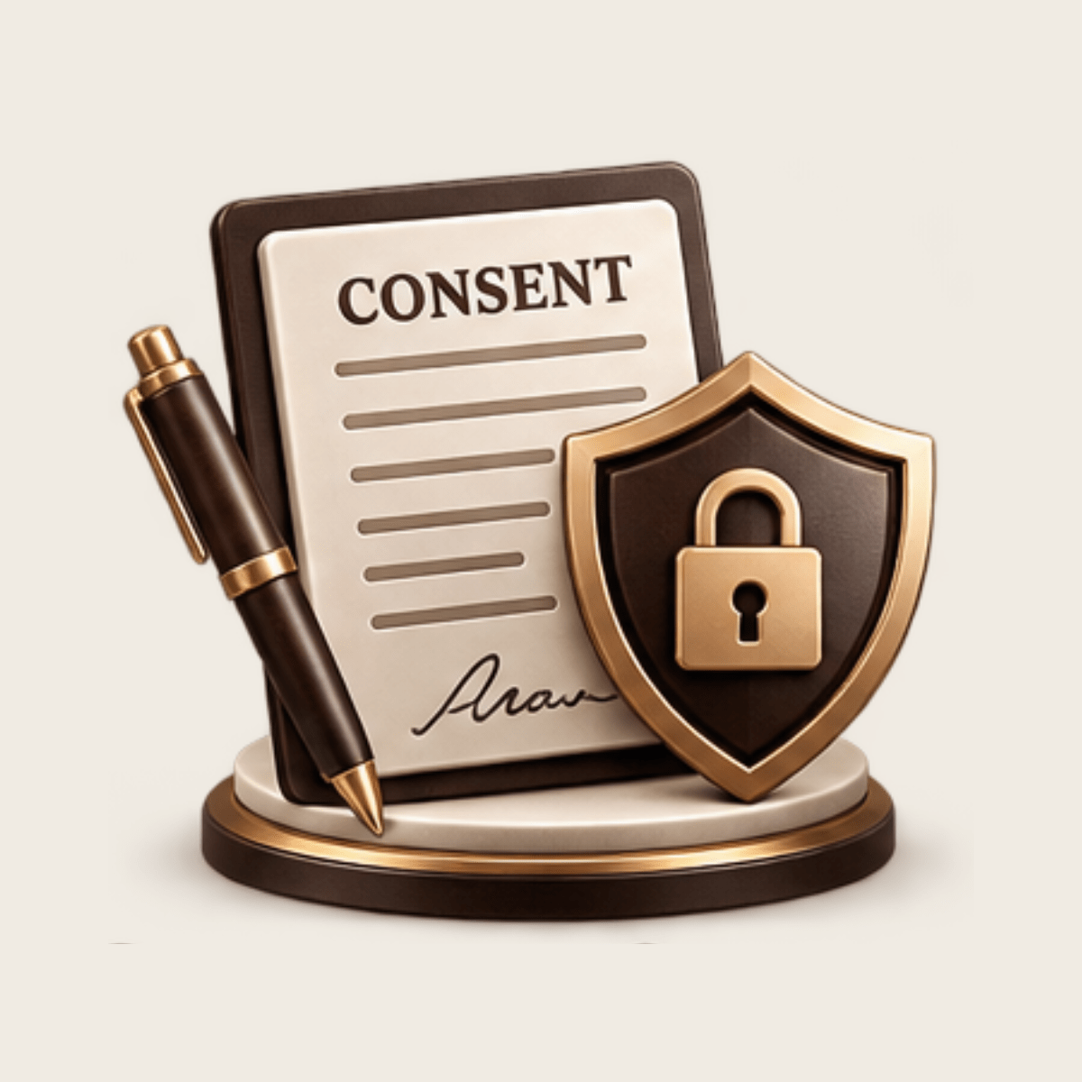 Consumer consent icon representing TCPA and FCC compliant lead forms